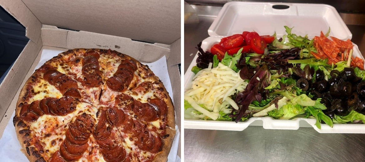 Pizza Pan Menu