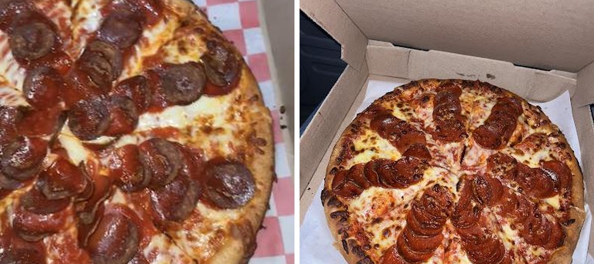 Pizza Pan Menu